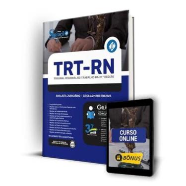 Imagem de Apostila TRT-RN - Analista Judiciário - Área Administrativa - Editora 