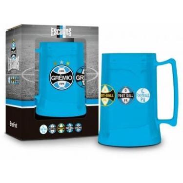 Imagem de Caneca Gel 300Ml Escudos Grêmio - Lyor