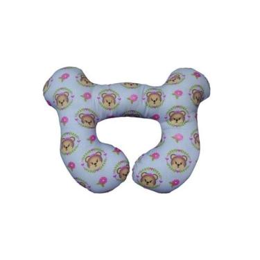 Imagem de Almofada Para Pescoço Com Apoio Cabeça Bebe Cadeirinha - HAPPY LINE