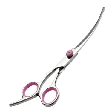Imagem de Tesoura para animais de estimação para cuidar da tesoura de cães para cuidar, Aparador de cães de aço inoxidável Tresdores de cabelo Aparador, Ferramenta de animal de estimação de segurança com dicas