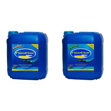 Imagem de Kit Neoclor 5L Algicida Manutenção e Clarificante 5L