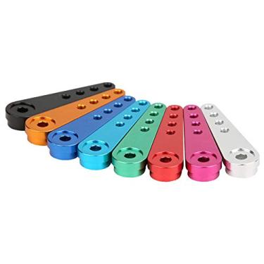Imagem de Alumínio de Alumínio Rc Servo Arm, 8 Cores Acessório de Substituição Com Superfície Anodizada, Instalação Fácil para Futaba/Jr, Alumínio de Alumínio Rc Servo Braço