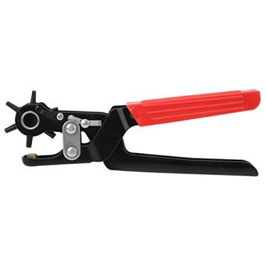 Imagem de Alicates de Punção, Aço de Liga para Furos de Couro, Ajuste Rotativo de 360 ​​°, Alça Ergonômica, Obturador de Segurança, Alta Obra, 2-4,5 Mm, para Produtos de Couro, Cintos,