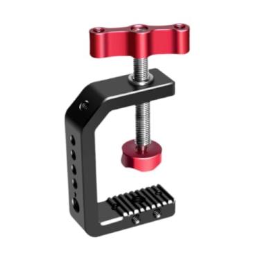 Imagem de AsrMyjcx Equipamento de equipamento fotográfico de clipe de câmeras Montagem fotográfica Câmera de câmeras de câmeras de tripé estável para câmera de ação da, 117x66x25mm