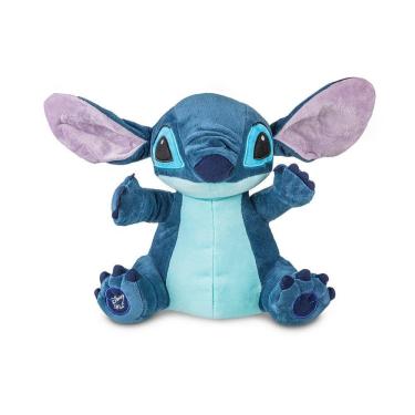 Imagem de Pelúcia Stitch Clássico Com Mecanismo Luz e Som 30cm Multikids - BR2350