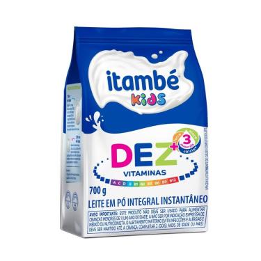 Imagem de Leite em Pó Itambé Kids Dez Vitaminas Instantâneo