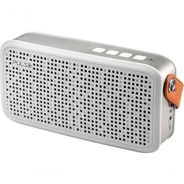 Imagem de Caixa De Som Pulse Sp248sa Bluetooth Branco/prata