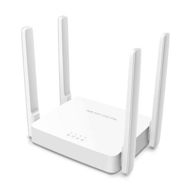 Imagem de Roteador Wireless Mercusys Ac10 - 867/300mbps - 4 Antenas - Branco