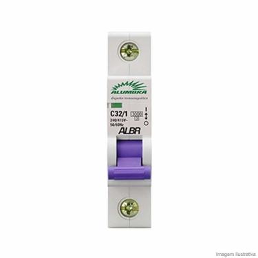 Imagem de Disjuntor Din Alumbra Unipolar C32-1 240-415v