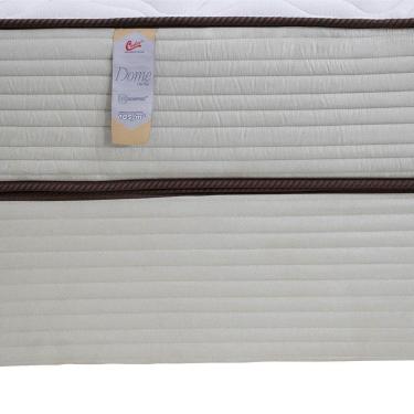 Imagem de Cama Box Solteiro Castor Dome One + Colchão Com Molejo Bege