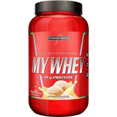 Imagem de Whey Protein Integralmedica My Whey 900g Pote, Baunilha, 900g