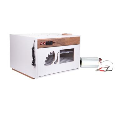 Imagem de Chocadeira 220 Ovos Alta Performance De Eclosão Controle De Temperatura Pid 4 Ventiladores Trivolt Manual  E Ovoscópio