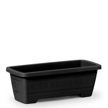 Imagem de 3 Vasos De Plastico Para Jardim E Floreira Grande Horta De 17,50 Litro