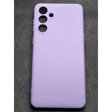 Imagem de Capa Silicone Aveludada para Samsung M55 (Lilás)