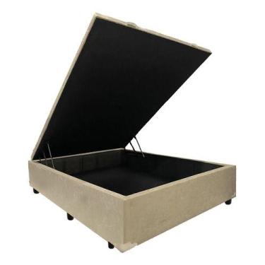 Imagem de Base Box Baú Casal 1,38 X 1,88 Lacrado Chapa Compensado - So1clique, B