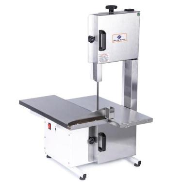 Imagem de Serra Fita Delta Grill Semi Inox Mesa Móvel 1/2 CV 1,80 m DG-1031