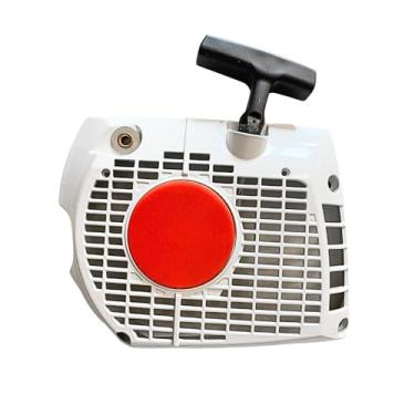Imagem de REDEEMX Recoil Starter Pull Start Assembly para motosserra Stihl MS341 MS361 compatível com OEM #1135 080 2102/11350802102 motosserra recuo peça de reposição para arranque