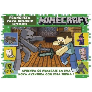 Imagem de Minecraft - Prancheta Para Colorir - Superserie 01
