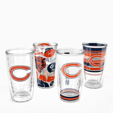 Imagem de Tervis NFL Chicago Bears - Copo sortido feito nos EUA com isolamento térmico de parede dupla mantém as bebidas frias e quentes, 473 ml,