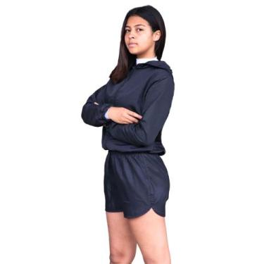 Imagem de Blusa agasalho corta vento preto - KGENTE, Preto, GG