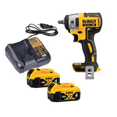 Imagem de Chave De Impacto 2 Baterias 20V 4ah Brushless Dcf890b Dewalt