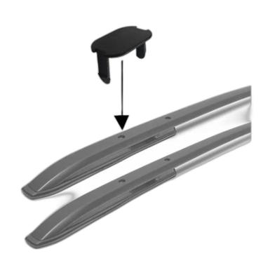 Imagem de Tampa Acabamento Preto Longarina  Jeep Renegade Preto