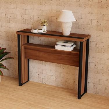 Imagem de Aparador Buffet para Escritório Cantinho do Café Corporate Nogal / Preto