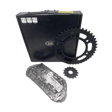 Imagem de Kit Relacao Transmissao Completo Royal Enfield Hunter 350 Meteor 350 Classic 350 2021 Em Diante D00376x