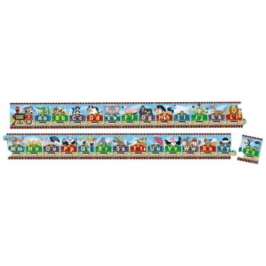 Imagem de Quebra Cabeça Infantil de Chão, Tema Alfabeto Jumbo Express com 27 Peças para Crianças Acima de 3 Anos, Melissa & Doug