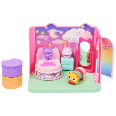 Imagem de Quarto dos Sonhos com 6 Acessórios para Crianças a partir de 3 anos, GABBYS DOLLHOUSE 20133479, Rosa