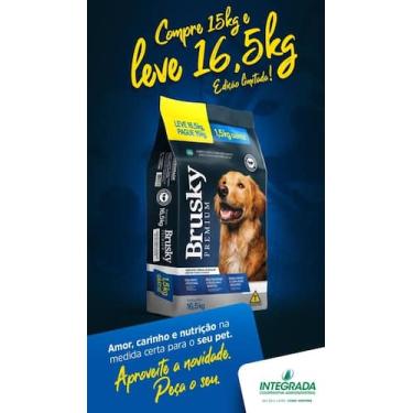 Imagem de Ração Brusky Premium - Integrada 