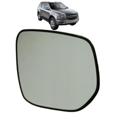 Imagem de Vidro Espelho Retrovisor Base S10 Trail Blazer (Elétrico) 2012 Até 202