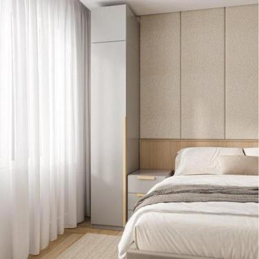 Imagem de Guarda-Roupa Modulado 2 Peças 2 Portas Jade CabeCasa MadeiraMadeira Ci