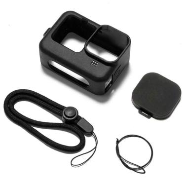 Imagem de Capa de Silicone para GoPro 9, 10 e 11 Black - Preta