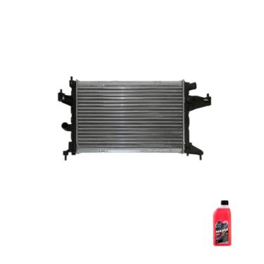 Imagem de Kit Radiador GM Corsa/Montana 1.0 2003/2008 + Aditivo Radiador Paraflu Rosa 1L