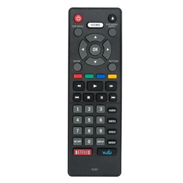 Imagem de AULCMEET NC263 NC263UH Controle remoto compatível com FUNAI Blu-ray Disc DVD Player NB620FX4 NB620FX4F