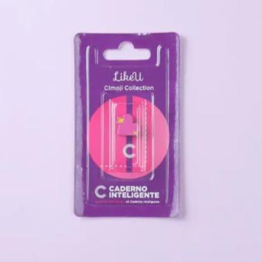 Imagem de CImoji Coração Rosa 4Ever Acessório De Elástico Para Caderno Inteligente