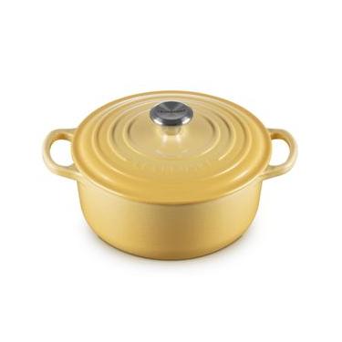 Imagem de Panela Redonda Signature 20 cm Amarelo Camomille Le Creuset