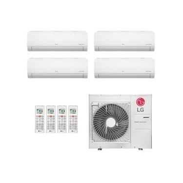 Imagem de Ar-Condicionado Multi Split Inverter LG 30.000 (1x Evap HW 9.000 + 2x Evap HW 12.000 + 1x Evap HW 18.000) Quente/Frio 220V