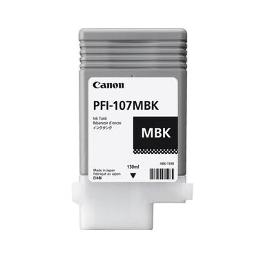Imagem de Cartucho Plotter Canon PFI 107 MBK Matte Black