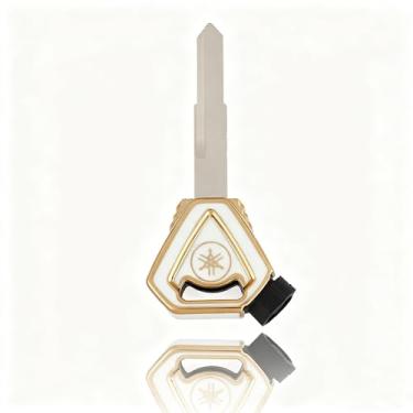 Imagem de Capa para chave compatível com Yamaha Motorcycle Key Cover Case Shell chaveiro chaveiro protetor de chave (acessório de reposição, não OEM)