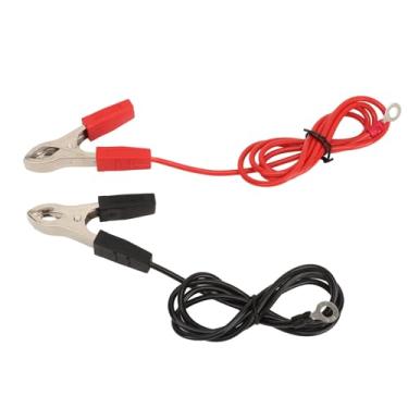 Imagem de Ymiko Extensão de Cabo de Bateria para Serviço Pesado Com Terminais Em Anel para Inversor, Uso Solar e Automotivo Kit de Conexão de Energia Com Braçadeiras Isoladas