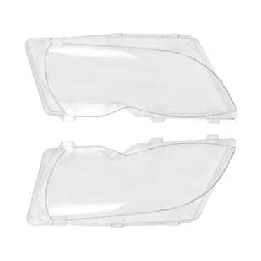 Imagem de DriveFix Par de capa transparente para farol dianteiro esquerdo e direito para BMW 320i 325i 325xi 330i 330xi 2002-2005