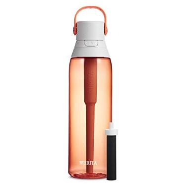 Imagem de Garrafa de água de filtragem premium Brita de 653 ml com filtro – livre de BPA – Coral