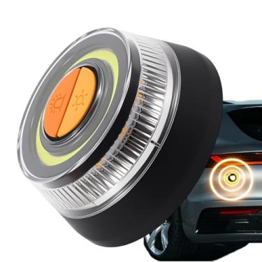 Imagem de Shakven Luzes Estroboscópicas Para Veículos | Acessório Automóvel Magnético Portátil Com 3 Níveis De Intensidade | Luzes Intermitentes para Veículos - para Moto Autocaravana Veículo de