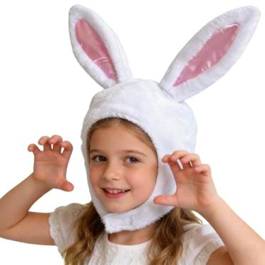 Imagem de Tiaras de Orelhas de Coelho | Chapéu De Páscoa Ajustável De Pelúcia - Bandas Para Cabeça De Coelho - Para Carnaval Festa Aniversário Encenação Natal Férias Inverno Celebração