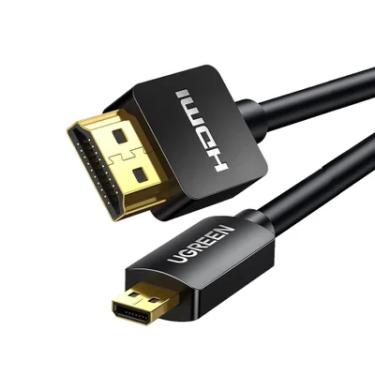 Imagem de Cabo Adaptador Ugreen Micro HDMI P/hdmi Macho 1m Preto