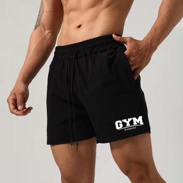 Imagem de Short Tactel Masculina Leve Mauricinho Treino Fitness Gym Warrios Academia-Masculino