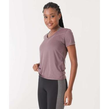 Imagem de Blusa Feminina Fitness Dry Fit Marisa Roxo-68103, Roxo, GG