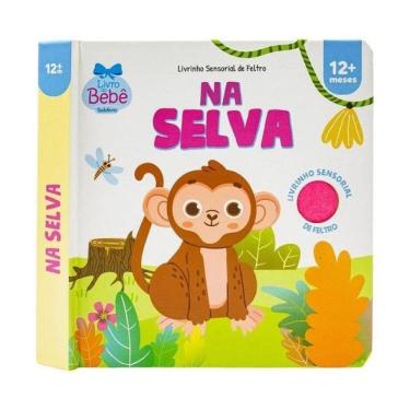 Imagem de Livrinho Sensorial De Feltro: Na Selva